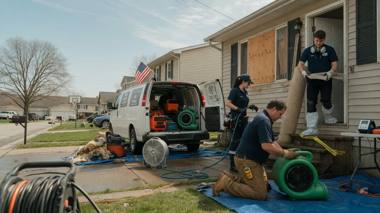 Water Damage Restoration in Burnsville, WV near me